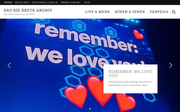 www.die-aerzte-archiv.de