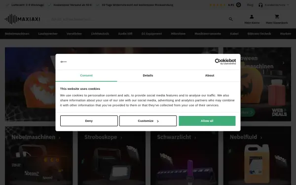 www.maxiaxi.de