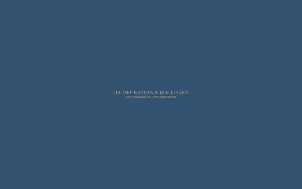 www.dr-beckstein.de