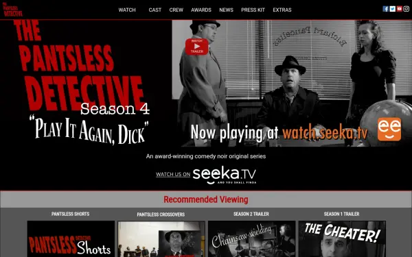 pantslessdetective.com