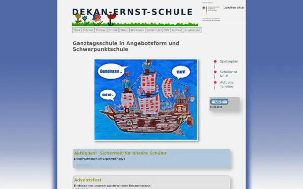 dekan-ernst-schule.de