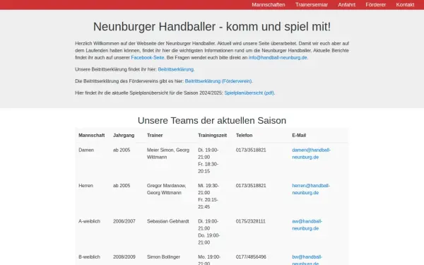 handball-neunburg.de