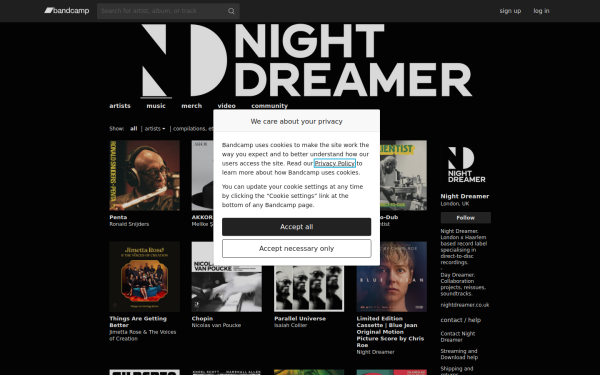 nightdreamer.bandcamp.com