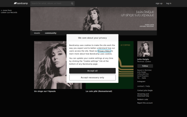 juliadaigle.bandcamp.com