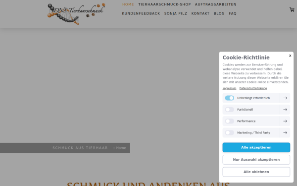 www.dns-tierhaarschmuck.de