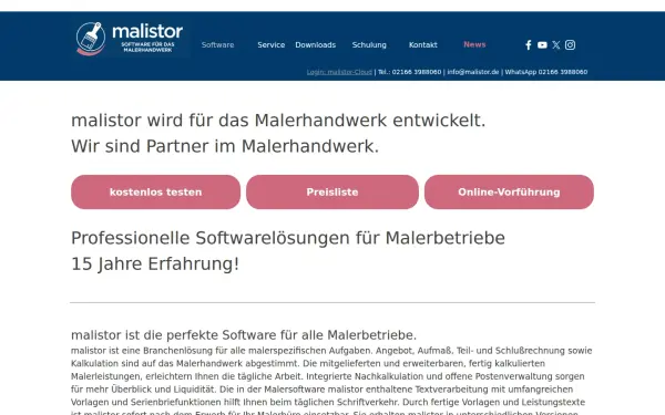 www.malersoftware-online.de