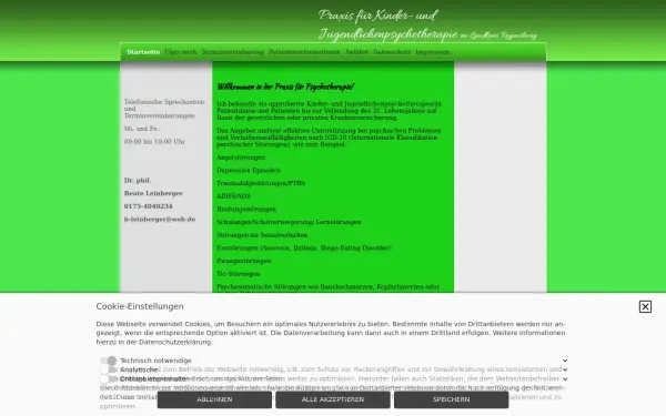psychotherapie-leinberger.de