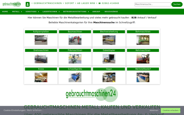 www.gebrauchtmaschinen24.de