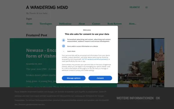 www.awanderingmind.in