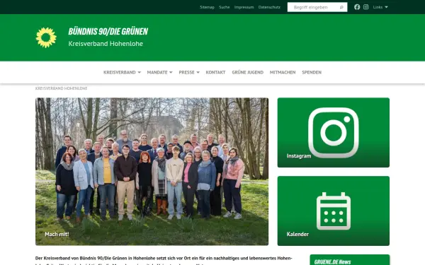 gruene-hohenlohe.de