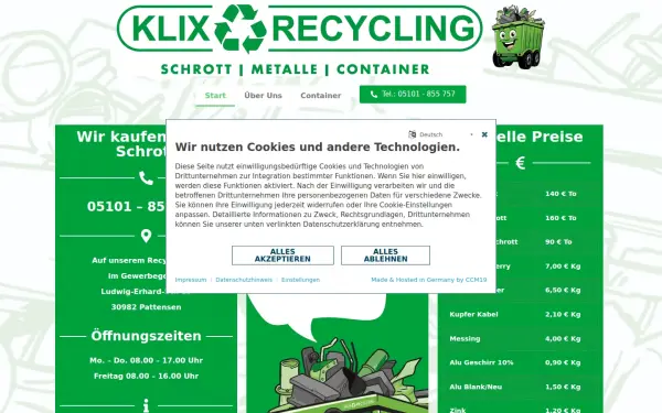 klix-recycling.de