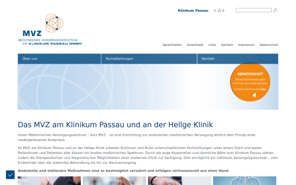 www.mvz-klinikum-passau.de