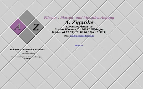 a-ziganke-fliesen.de