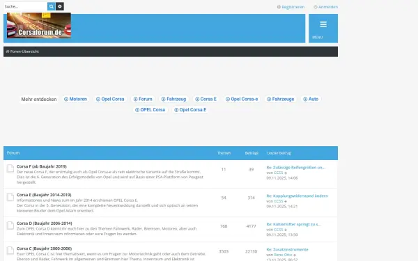 www.corsaforum.de