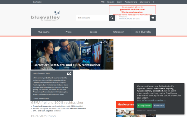www.bluevalley.de