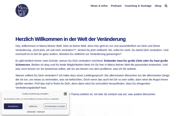 marcskleinewelt.de