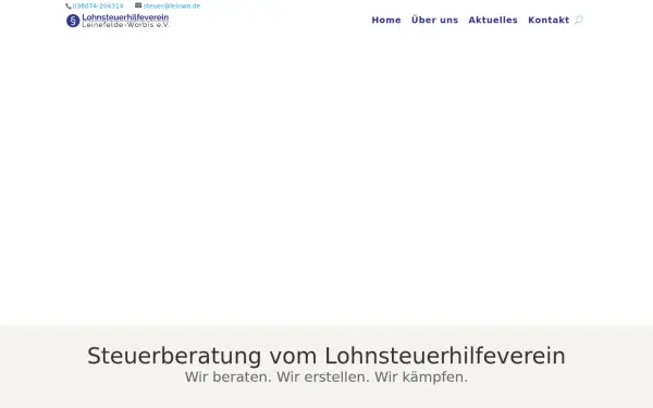 www.lohnsteuerhilfeverein-leinefelde-worbis.de