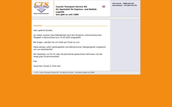 www.cts-courier.de