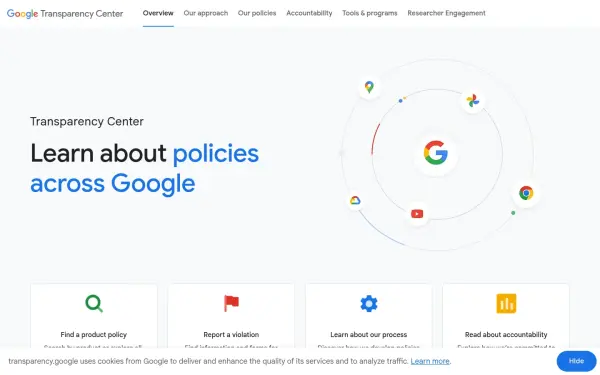 transparency.google