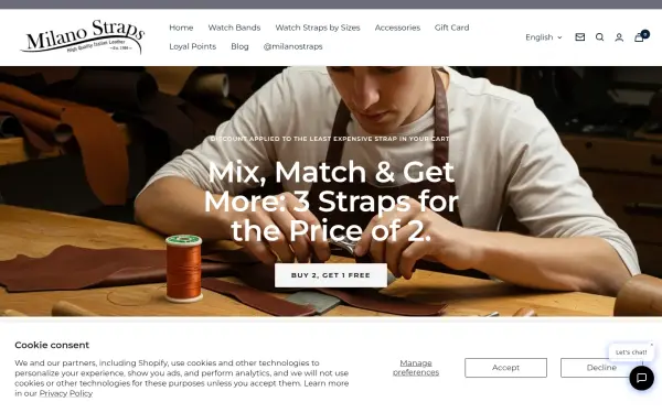 milanostraps.com