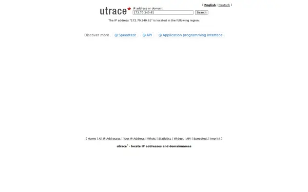 en.utrace.de