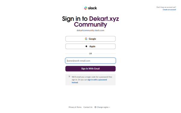 dekartcommunity.slack.com