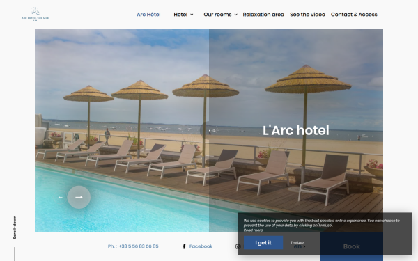 www.arc-hotel-sur-mer.com