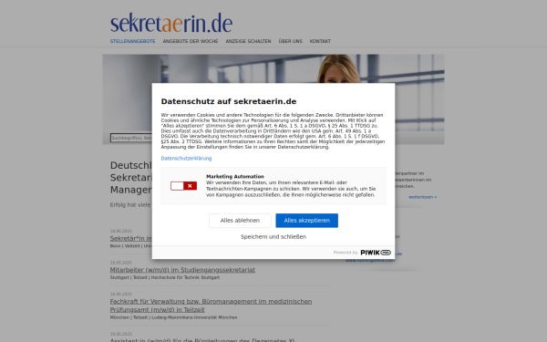 www.sekretaerin.de