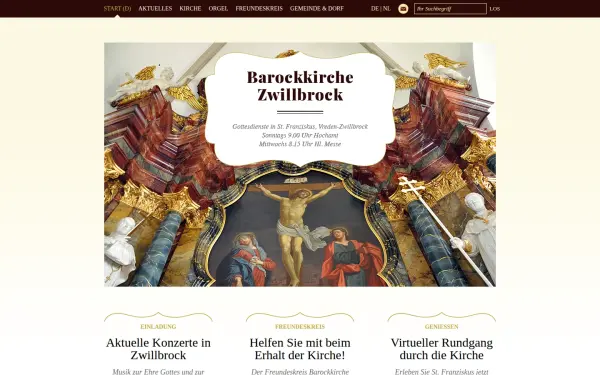 www.barockkirche-zwillbrock.de