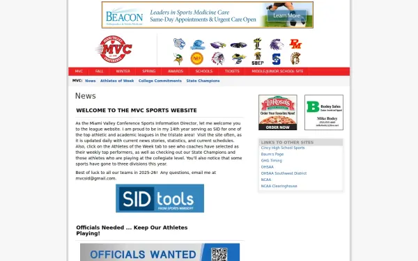 miamivalleyconference.com