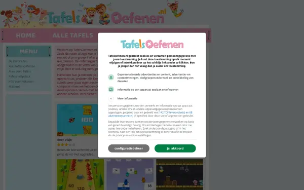 www.tafelsoefenen.nl