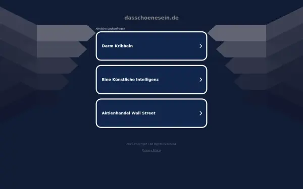dasschoenesein.de