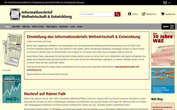 www.weltwirtschaft-und-entwicklung.org
