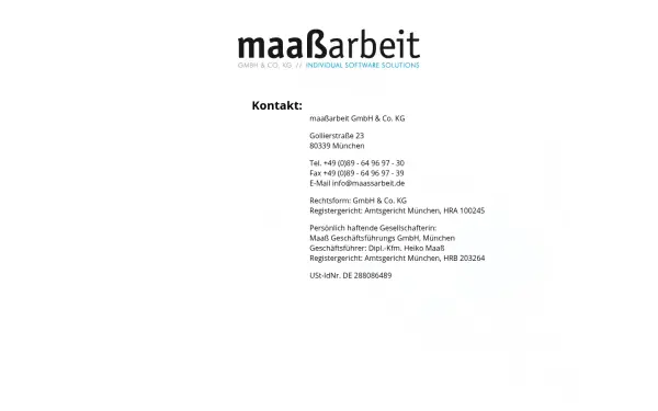 maassarbeit.de