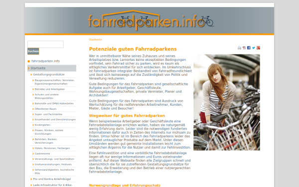 www.fahrradparken.info