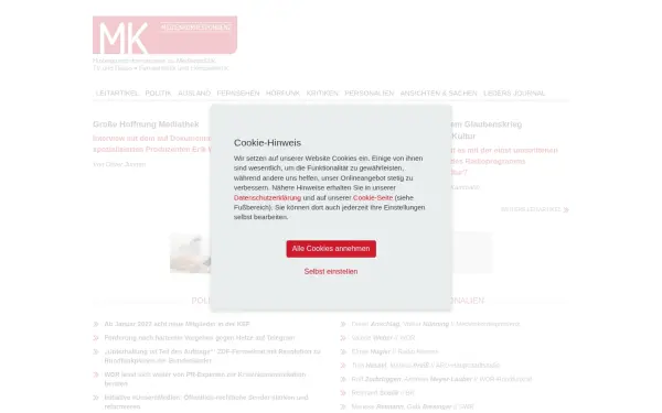 www.medienkorrespondenz.de