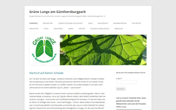 gruene-lunge-am-guenthersburgpark.de
