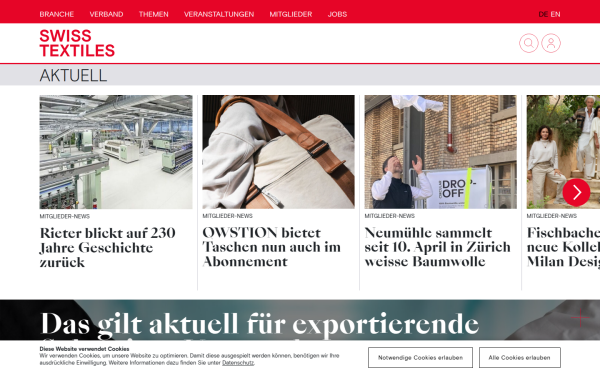 swisstextiles.ch