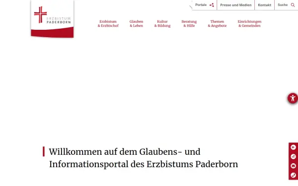 www.erzbistum-paderborn.de