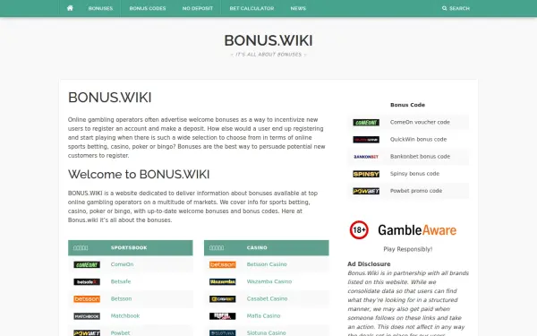bonus.wiki