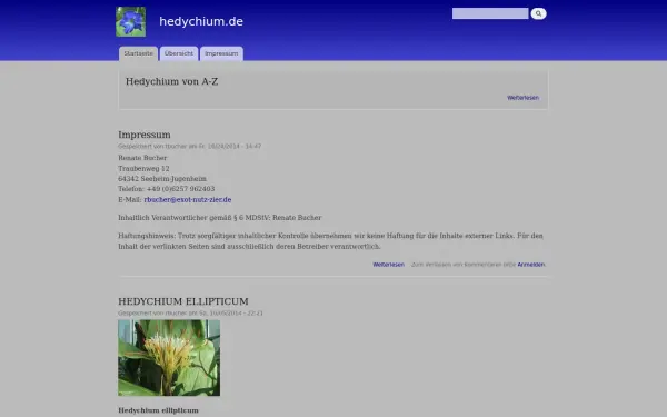 hedychium.de