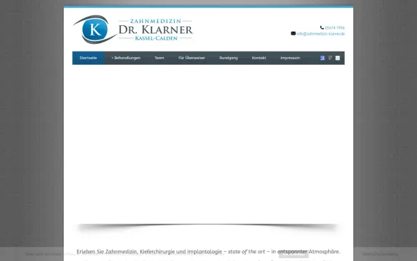 www.zahnmedizin-klarner.de