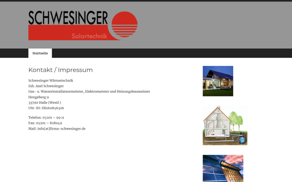 firma-schwesinger.de
