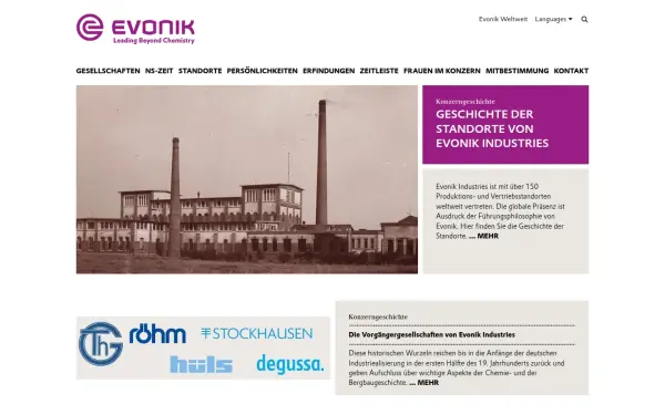 history.evonik.com