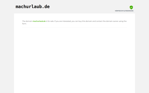 machurlaub.de