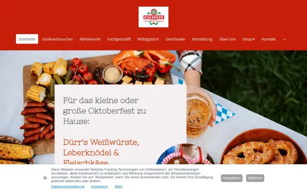 www.metzgerei-duerr.com