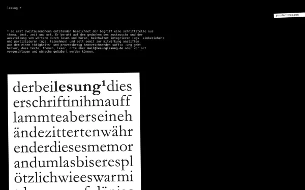 lesunglesung.de