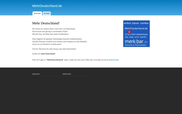 www.mehrdeutschland.de