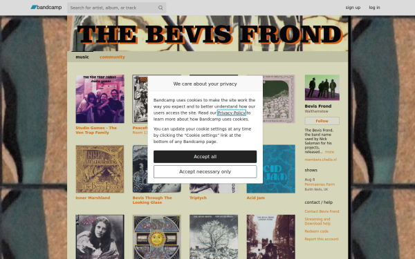 bevisfrond.bandcamp.com