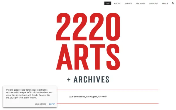 www.2220arts.org